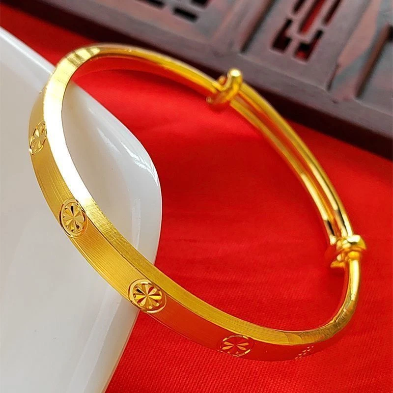 铜合金手镯 （米字推拉手镯）百搭时尚