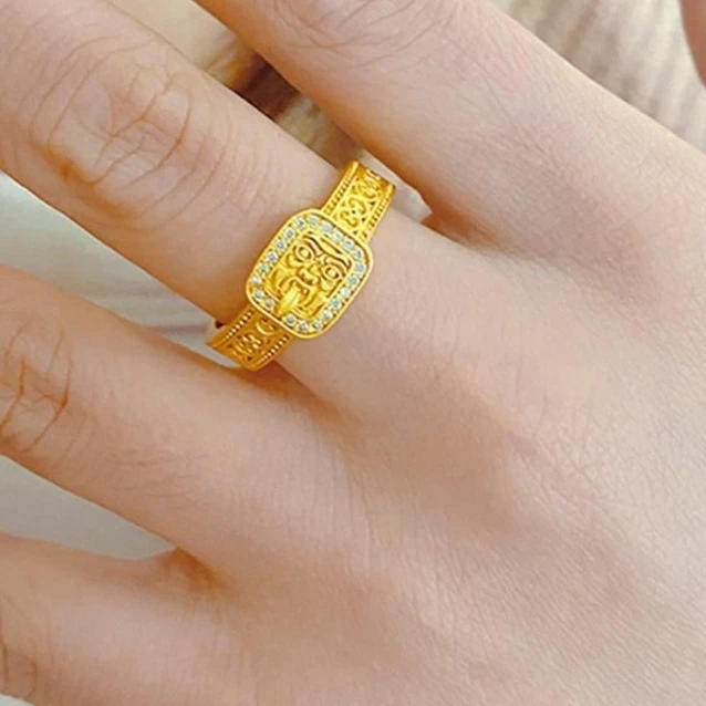 铜合金戒指 （扎基拉姆开口戒指）手饰轻奢高级感设计女指环