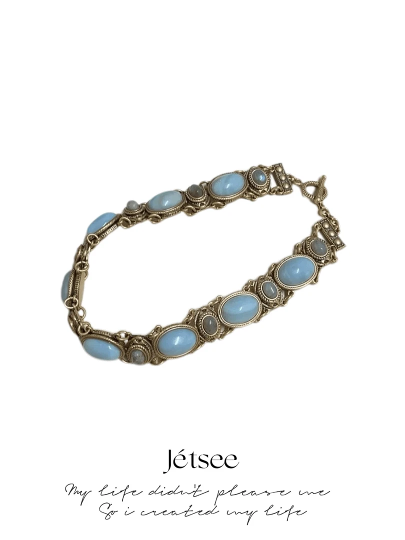 非金属莫桑石项链 项链XL46020-C32