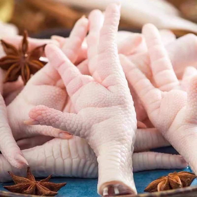 新鲜冷冻鸡爪鸡脚大鸡爪子长爪非腌制泡椒凤爪鸡爪原料食堂饱满