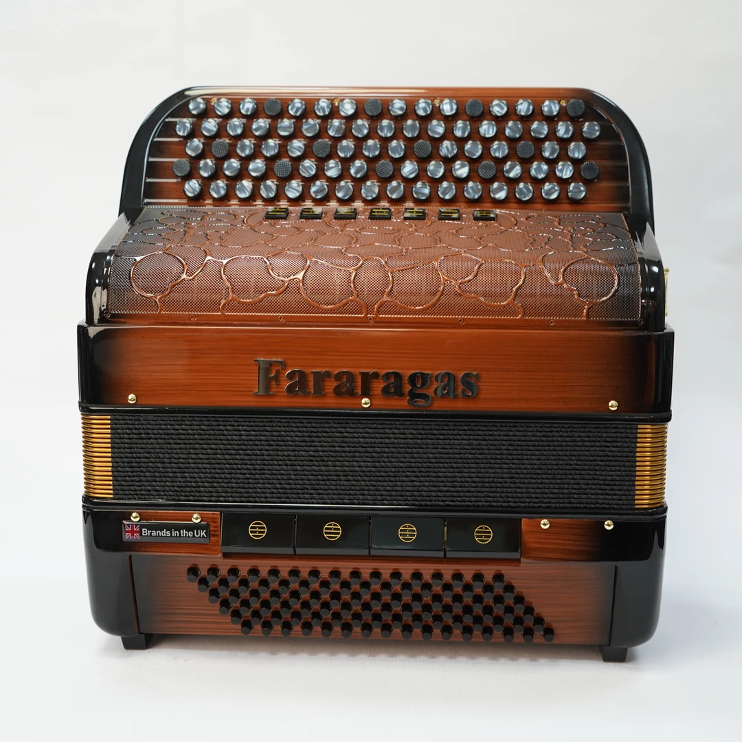 中英合资Fararagas法拉加斯牌巴扬手风琴96贝斯