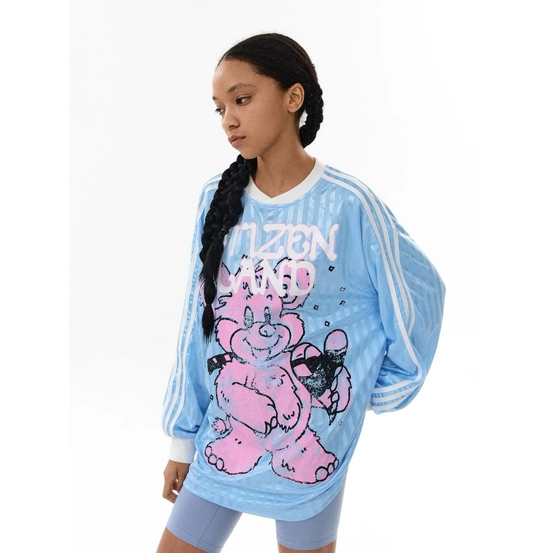 CONP 24AW 粉蓝撞色球服