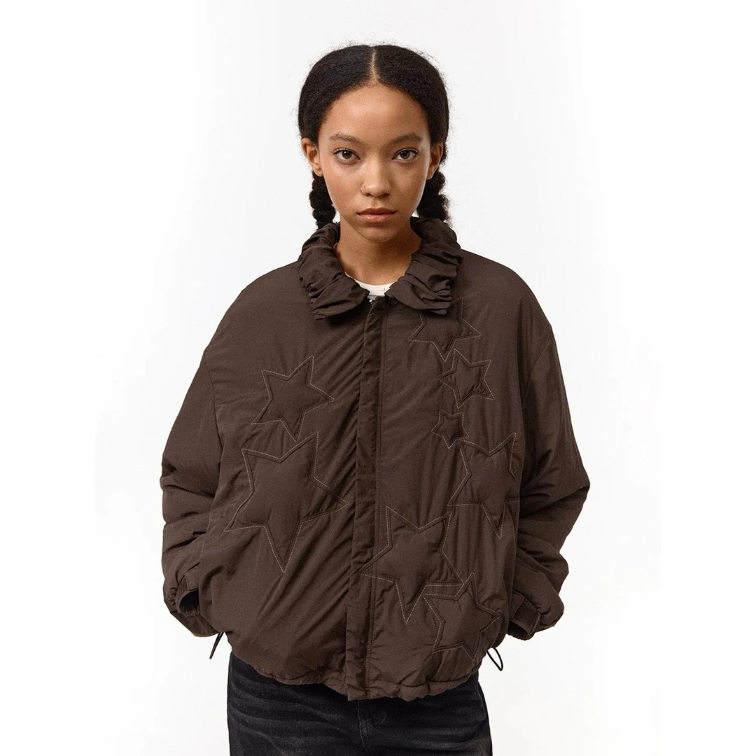 CONP 24AW 星星棉服外套