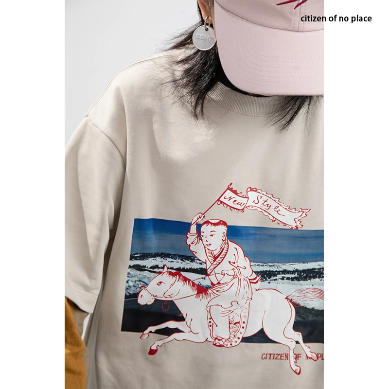 CONP 21SS "Oversized"小孩骑马 T恤宽松