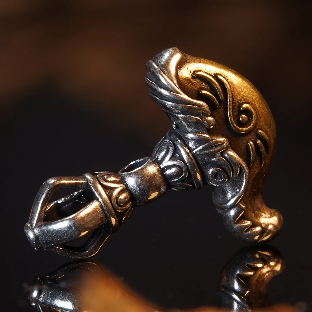 君大爷爱文玩文玩配饰搭配复古金刚钺刀