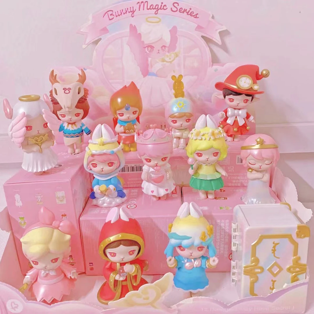 （拆盒）BUNNY魔法世界系列潮玩盲盒手办游戏1
