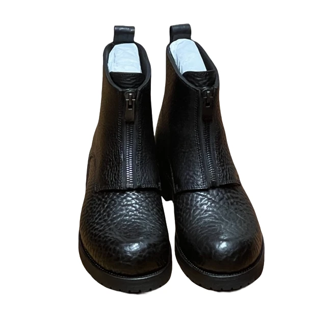 新品大纹男鞋休闲男士皮靴马丁靴2024年新款百搭时尚英伦风秋冬