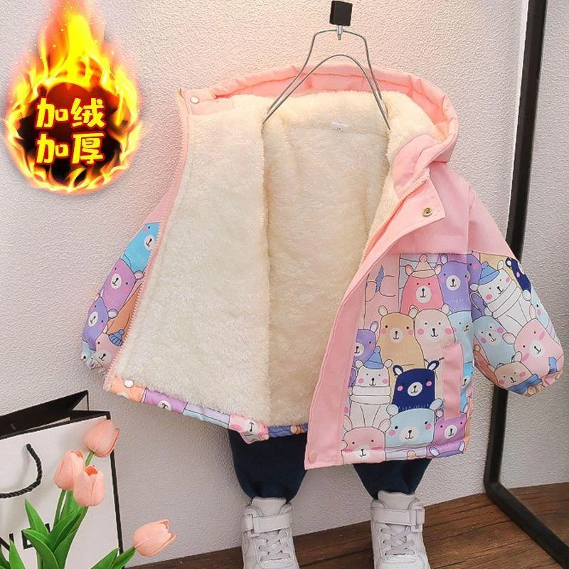 ③【Q2024】女童外套春秋季防风衣儿童外套女宝洋气时髦休闲冲锋衣2