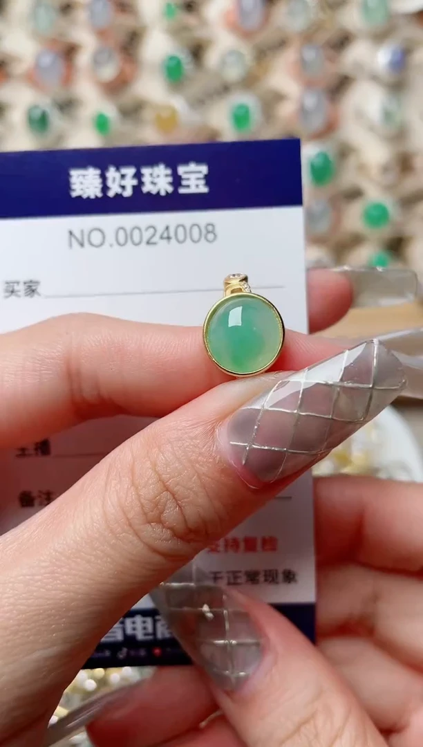 【闪购商品】翡翠戒指银S925镶嵌·