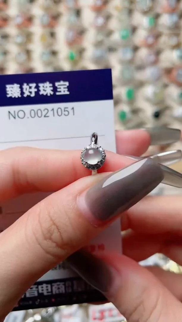 【闪购商品】翡翠戒指银S925镶嵌·