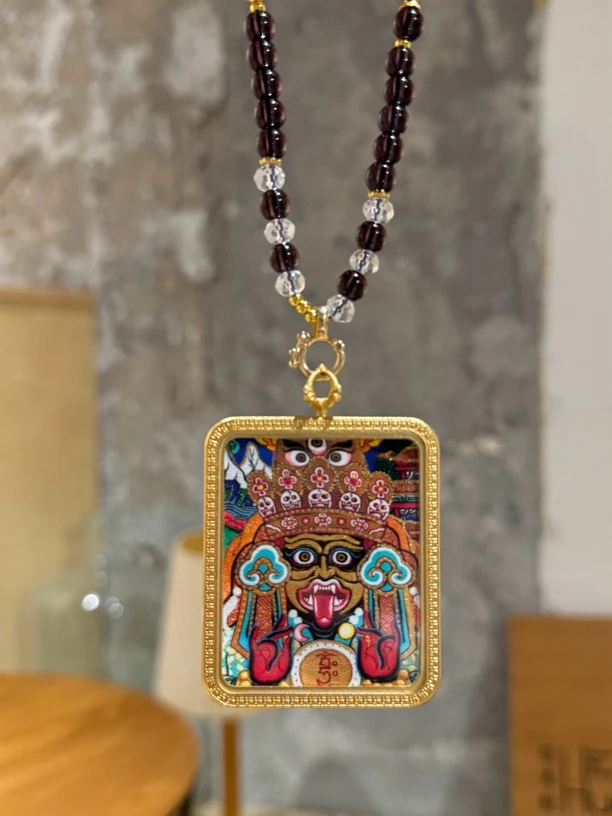 非金属仿水晶项链 【扎基拉姆】藏收级紫水晶项链