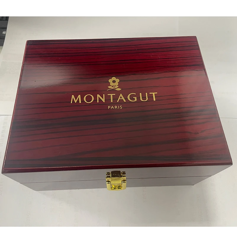 法国梦特娇/MONTAGUT马到功成真金真钻 男士机械表HZM