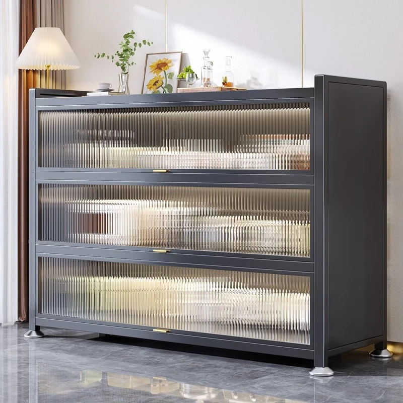 家用餐边柜现代简约客厅靠墙茶水柜子防尘橱柜厨房置物架储物柜