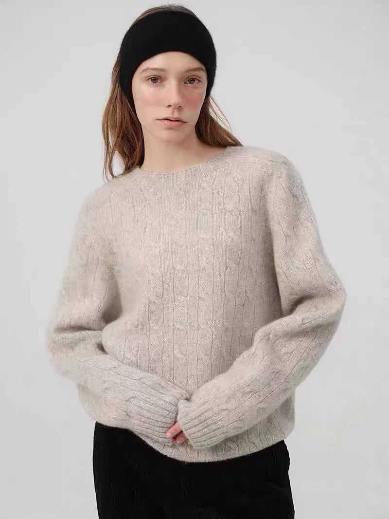 【Halo】the八家圣诞款韩系圆领毛衣