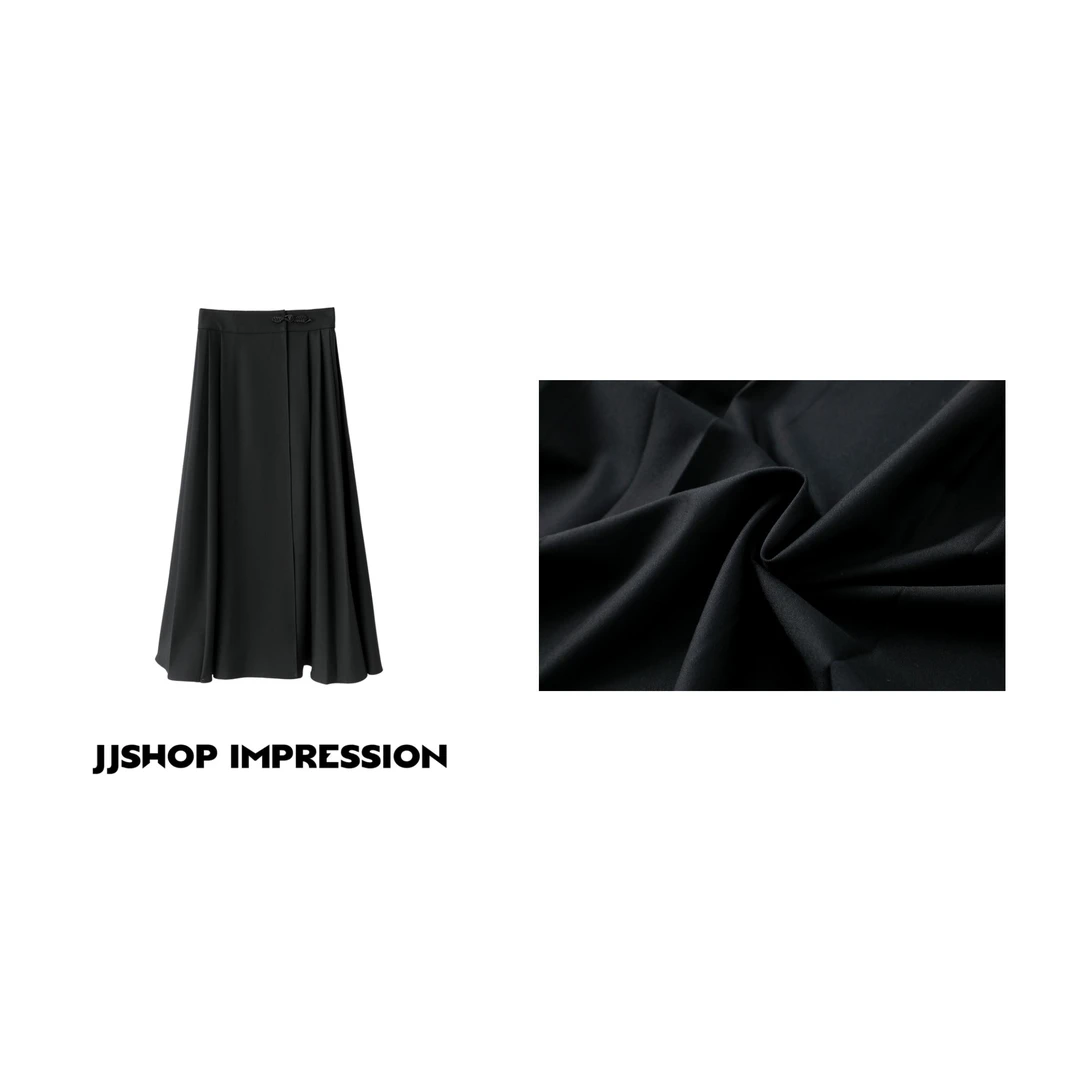 【新中式马面裙】JJSHOP春秋小众国风设计款半身裙