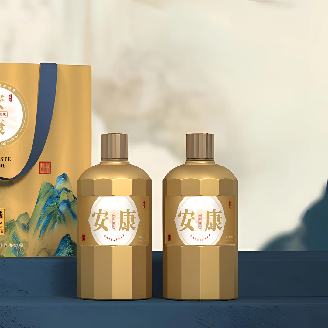 解忧氿庄茅粉口粮 纯小红粮安康酒 酱酒   6瓶整箱礼盒装53%Vol