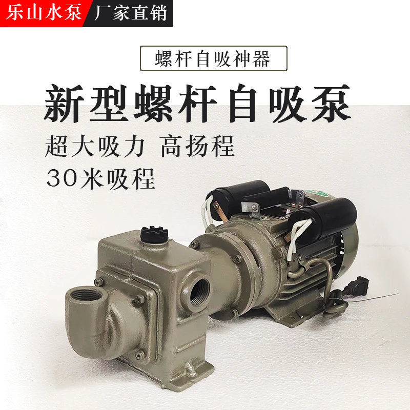 深井自吸泵高扬程螺杆自吸家用全自动无塔抽水机大吸力增压泵220v