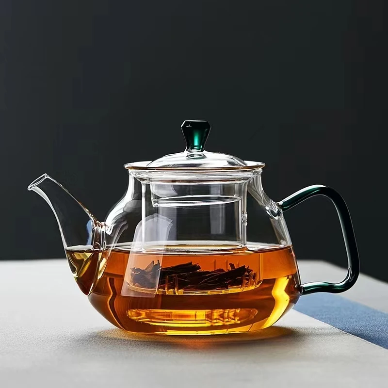 茶壶家用玻璃耐高温煮茶器电陶炉茶具泡茶壶茶具煮茶壶隔热烧水壶