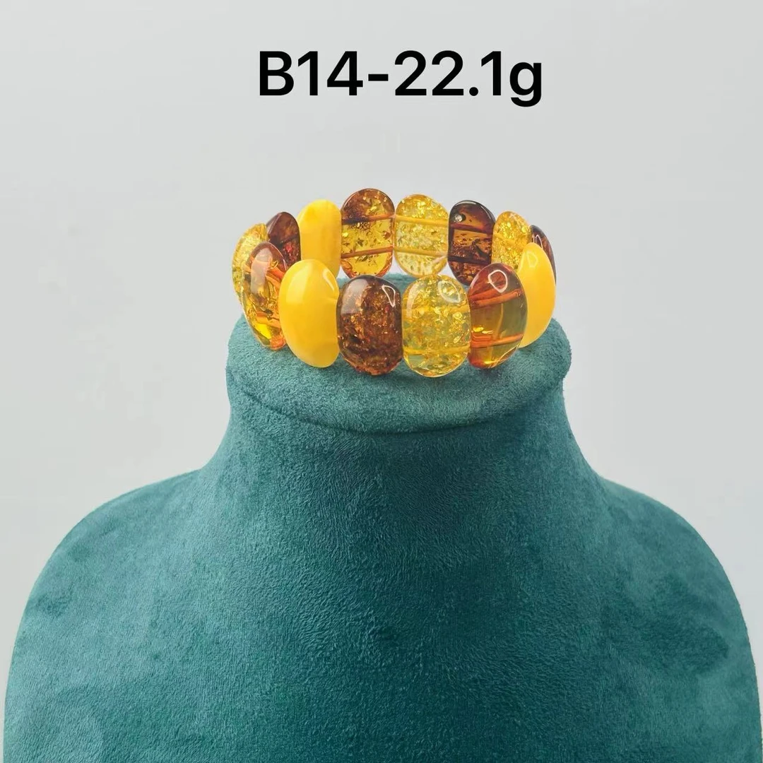 非金属树脂手链 【B14-22.1g】رۇسىيە ساپ كەھرىۋا بىلەيزۈكلىرى