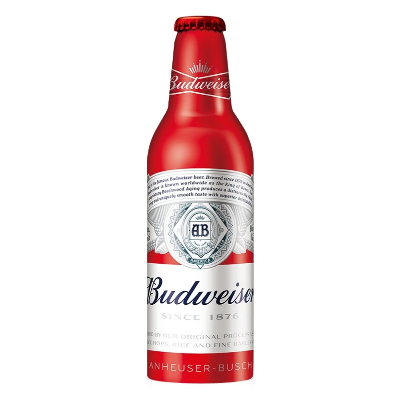 百威（Budweiser）红铝罐 瓶装啤酒355ml