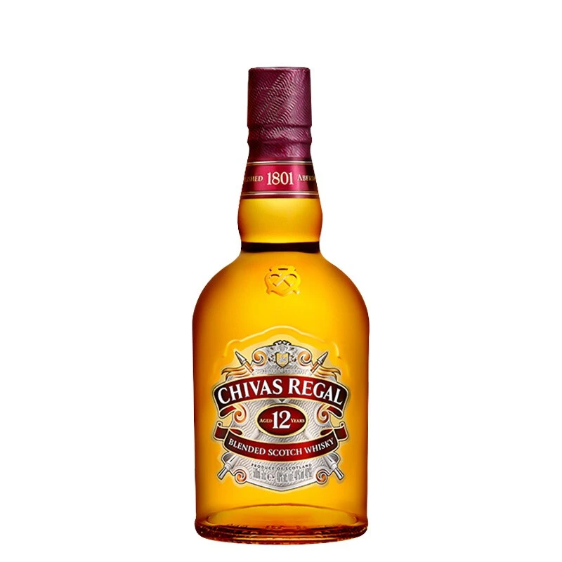 芝华士（Chivas）12年 苏格兰 调和型 威士忌 洋酒 500ml