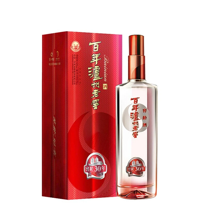 泸州老窖 窖龄酒30 52度浓香型白酒500ml52度