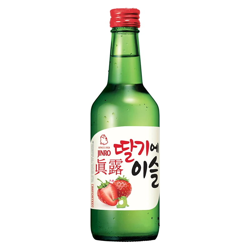 真露烧酒草莓味13度360ml