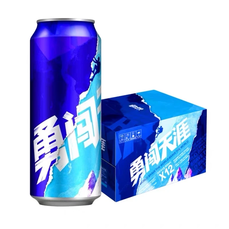 【整箱】雪花啤酒(Snowbeer)8度 勇闯天涯 500ml*12听装