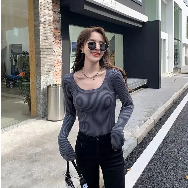 【福利不抢没了】【夏央家#21050】纯色针织长袖#21050