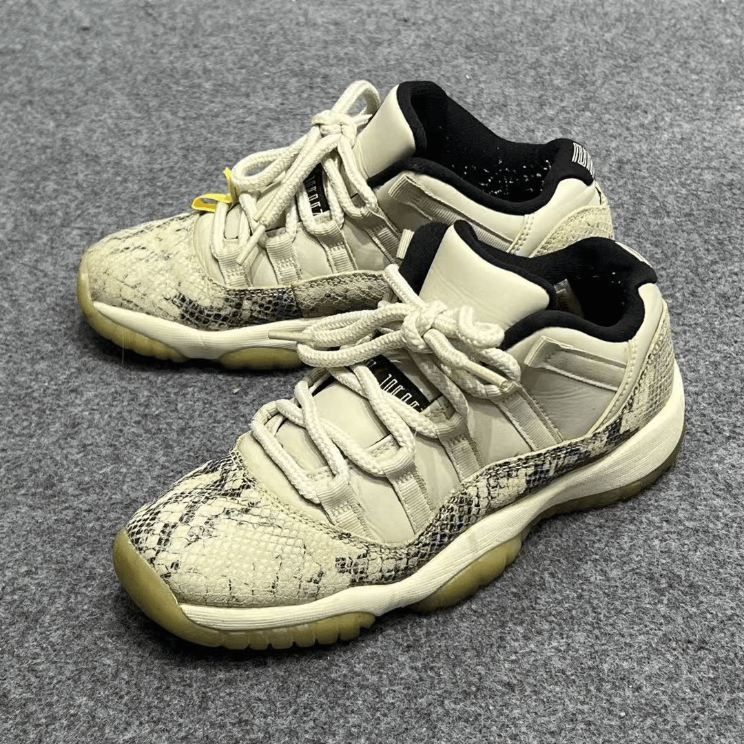 37.5码/AIRJORDAN 11白蛇配色 低帮篮球鞋