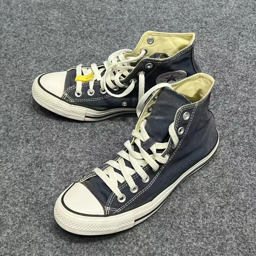 39.5码/CONVERSE 海军蓝 高帮帆布鞋