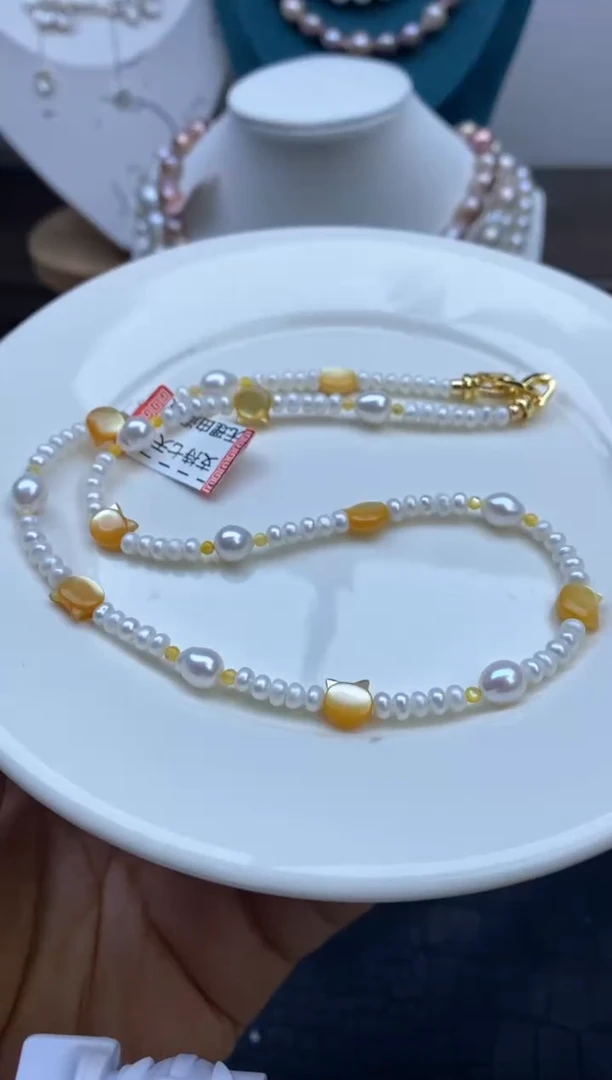 【闪购商品】淡水珍珠颈饰未镶嵌1