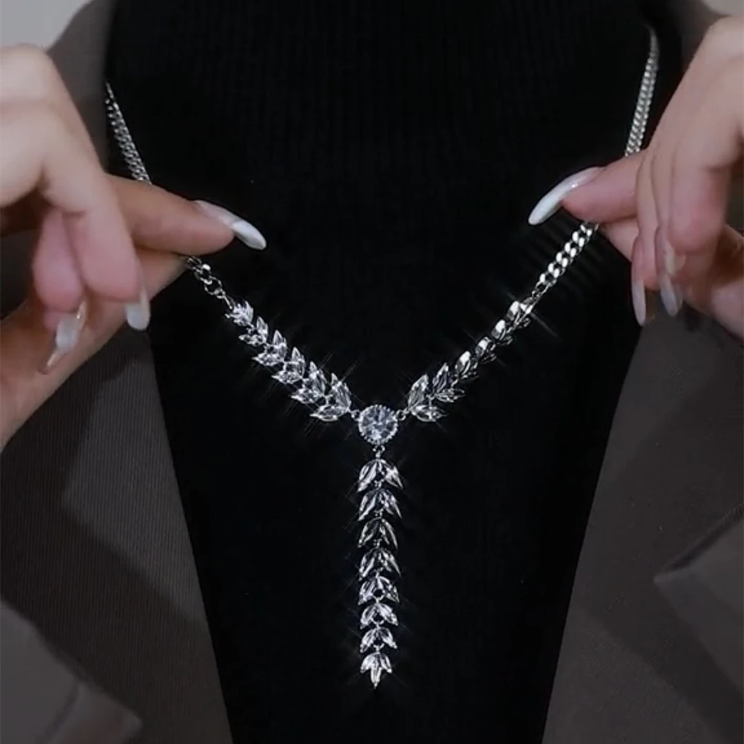 钨合金项链 送人麦穗代表你是我人生值得珍惜的人【麦穗】项链