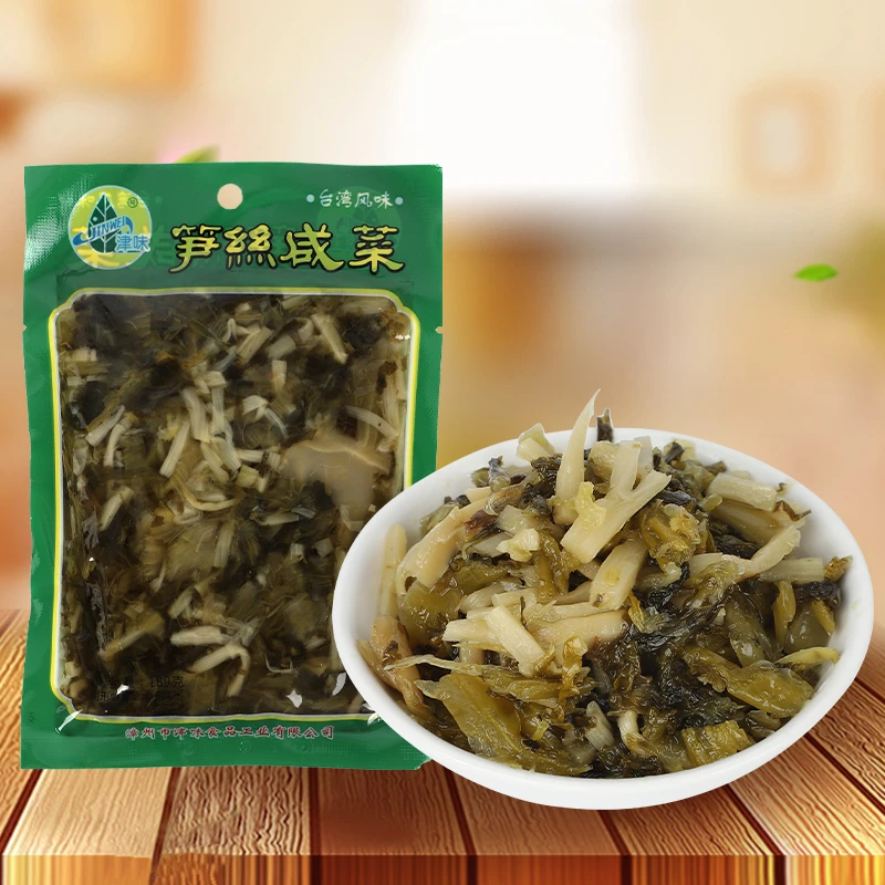 津味【闽南特产】笋丝咸菜酱菜开味菜鲜香脆嫩180g/包 爽口下饭菜