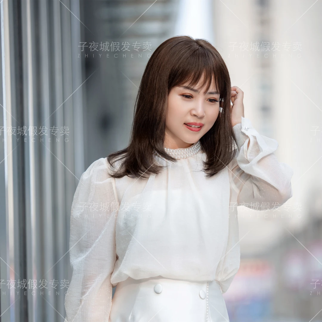 88号链接韩式锁骨发假发