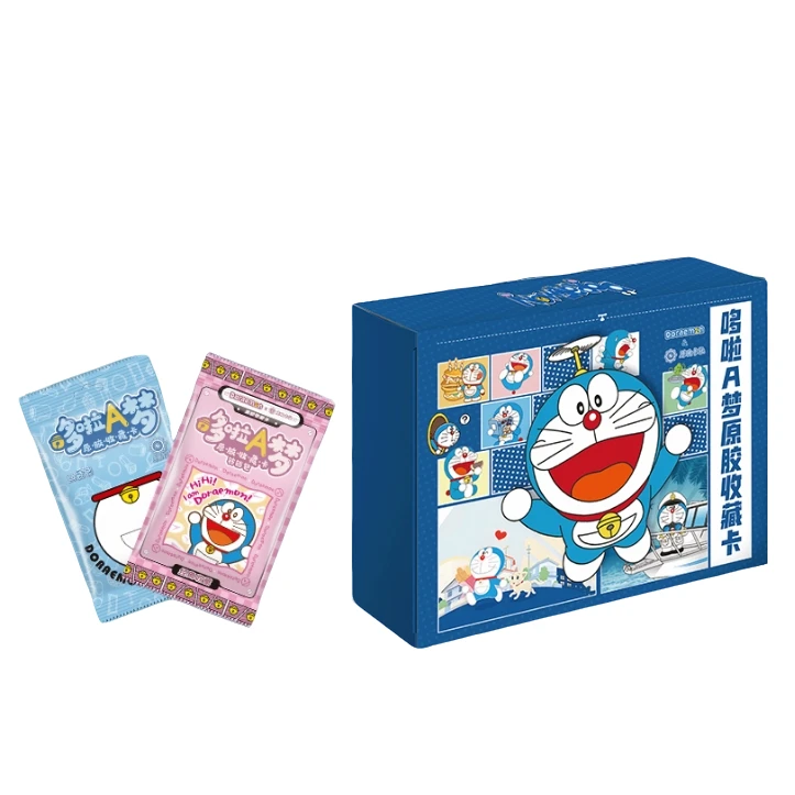 【霖】原映社哆啦A梦 国版二创 随机角色盲盒人物隐藏 可爱卡牌收藏