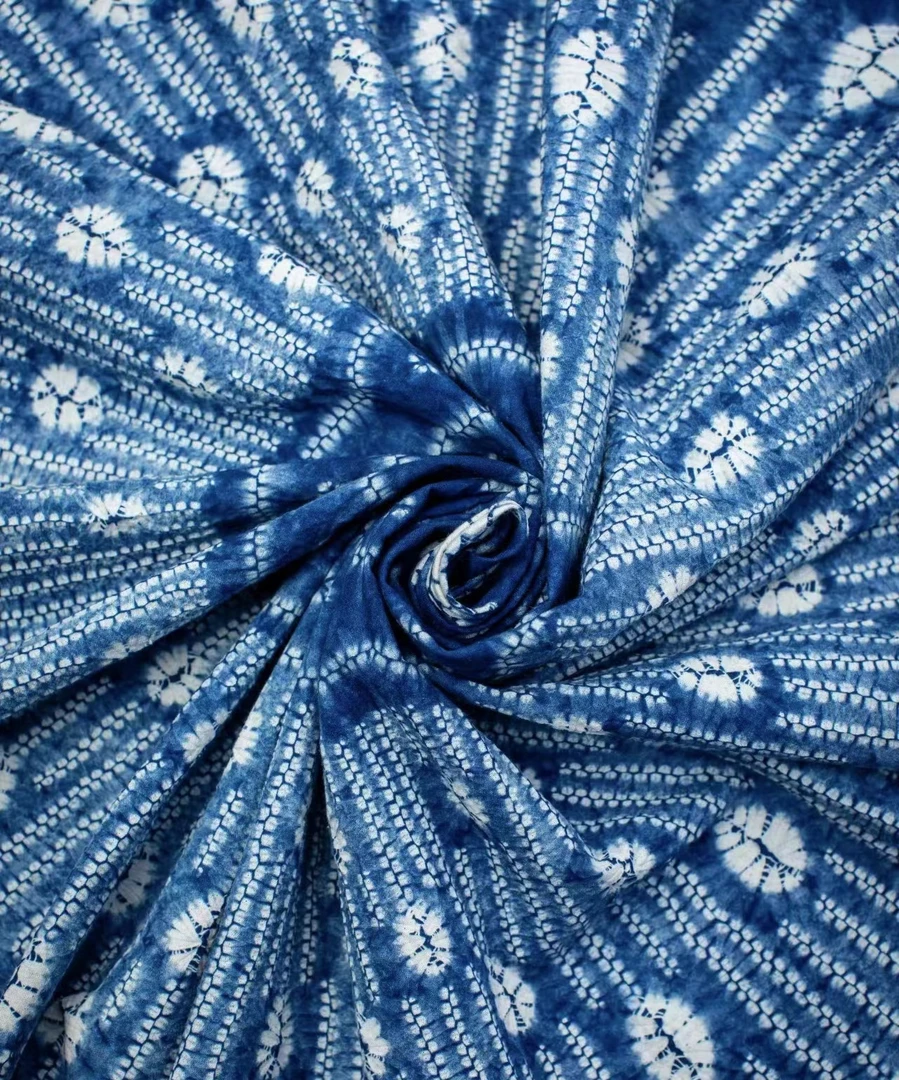 《非遗蓝扎染》纯手工扎染通用链接《一》按照价格拍不用管图片