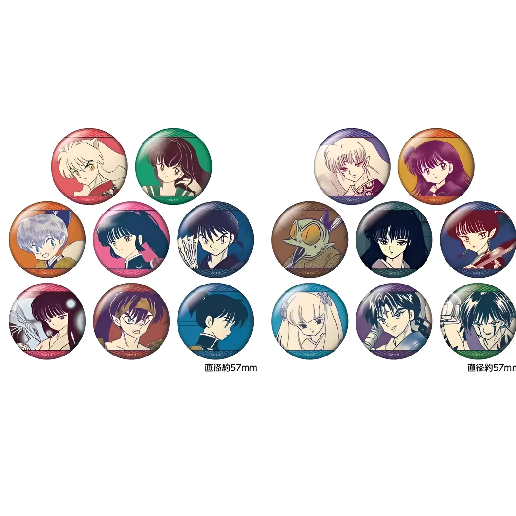 【犬夜叉】loft场贩原画吧唧 一二弹 贴纸 挂件 特典 盲盒代拆