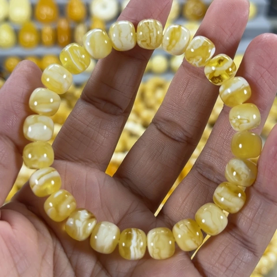 【闪购商品】琥珀手链未镶嵌✨***✨