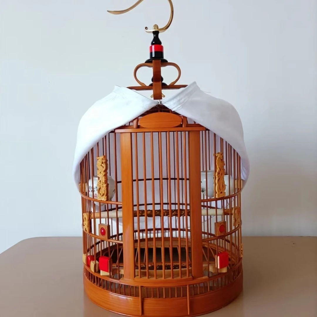 精品手工川笼  带有月牙底带天棚（泡油款）