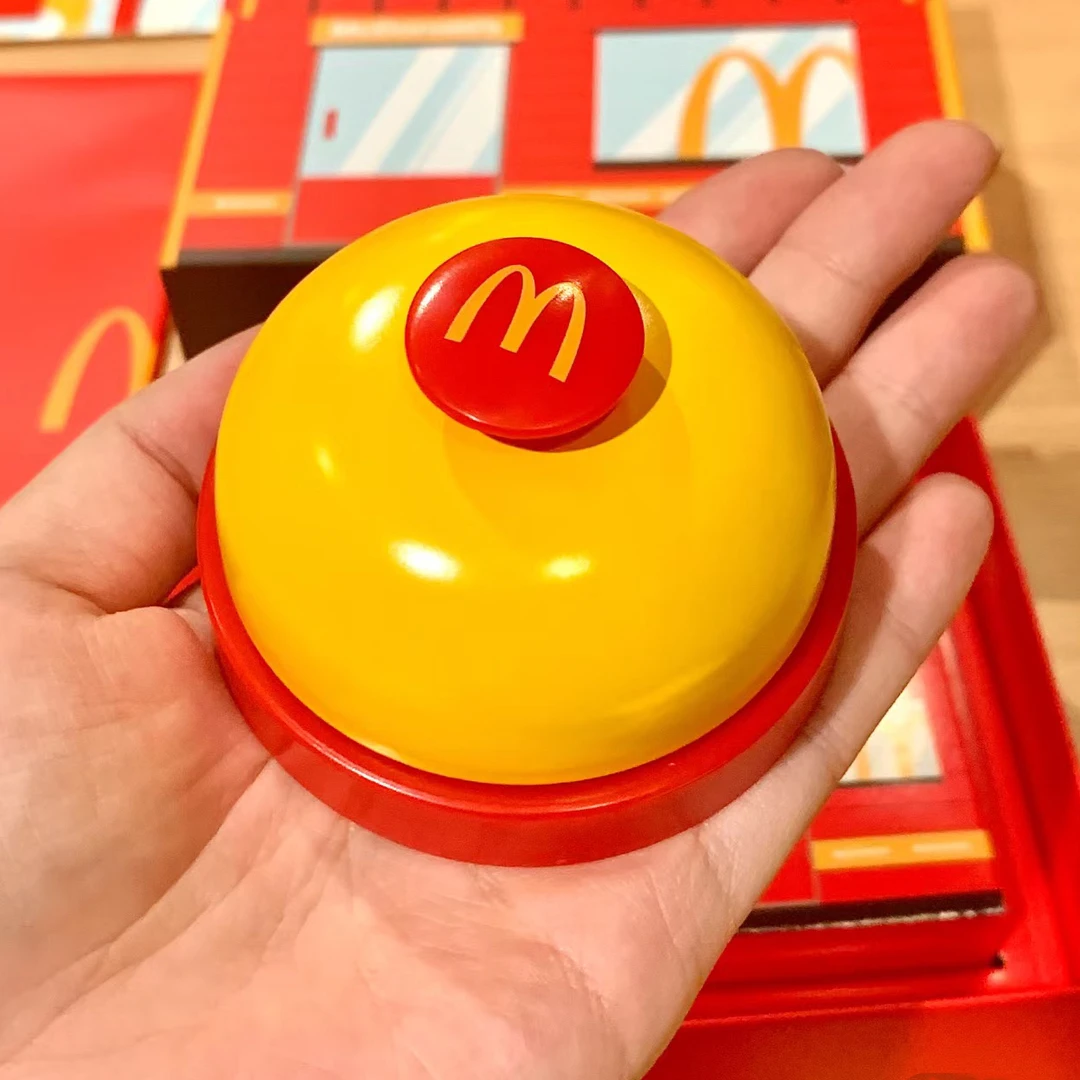 【韩匠】麦当劳铃铛手按抢答铃抢拍神器餐桌铃宠物按铃玩具