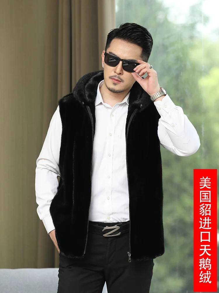 2024新款大衣男进口美国黑宝嘉美马甲外套