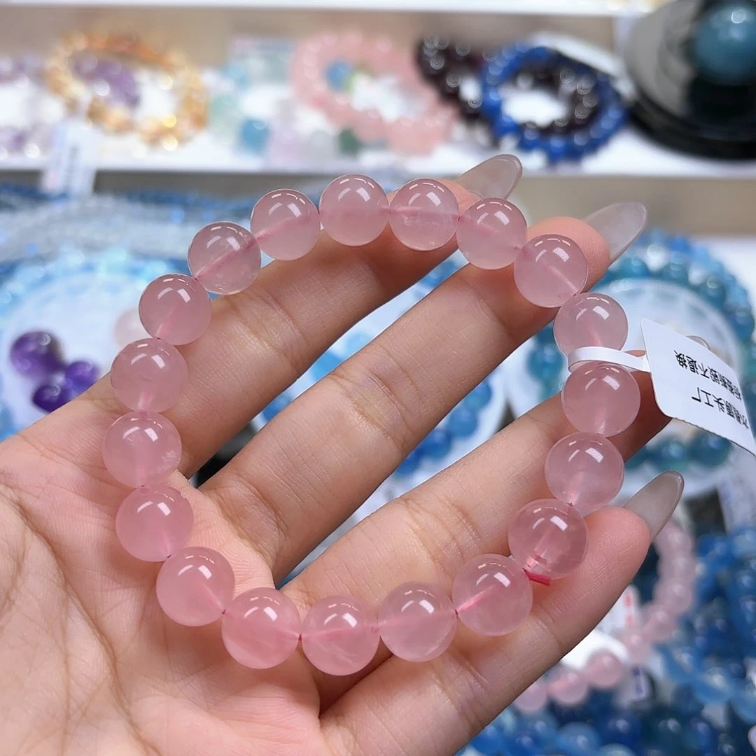水晶手串未镶嵌湫*西柚粉10.8