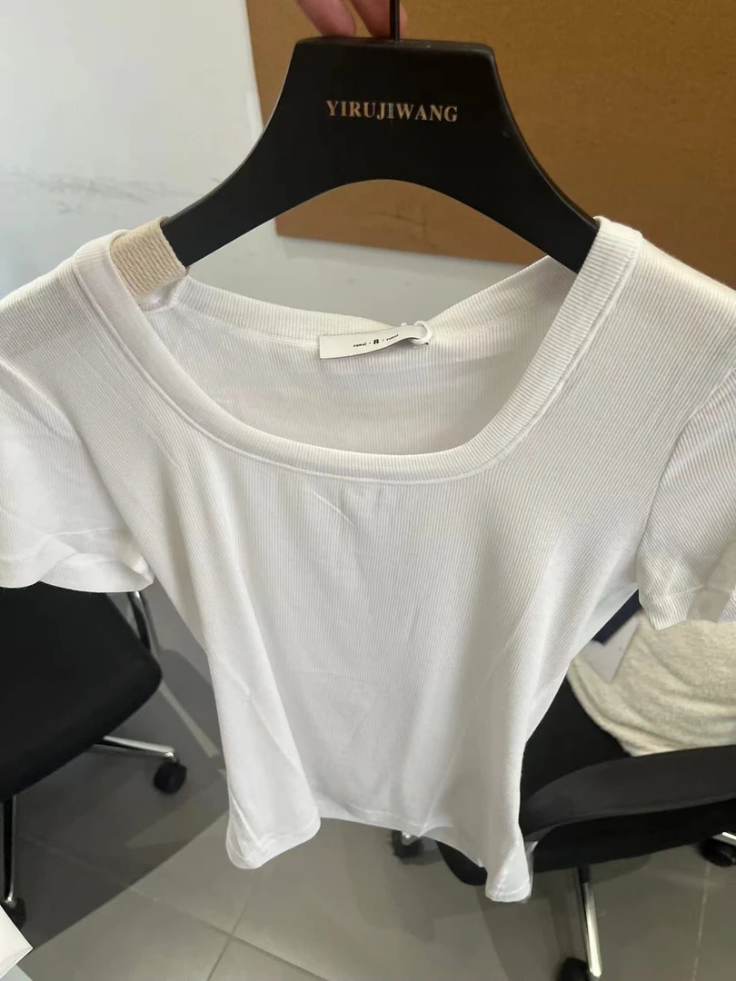 【熙宝-Dag】气质新款时尚打底毛织百搭T恤 414040