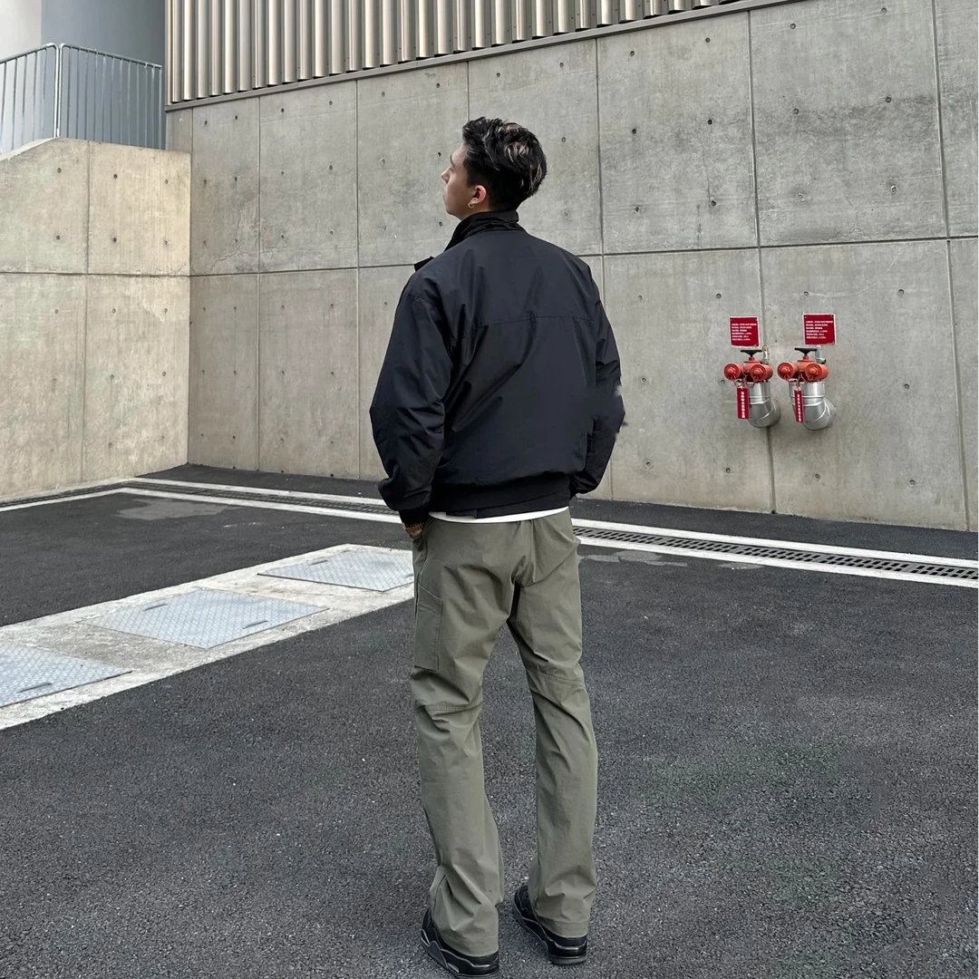 美式秋冬军袅多口袋户外直筒cargo工装裤立体裁剪战术裤