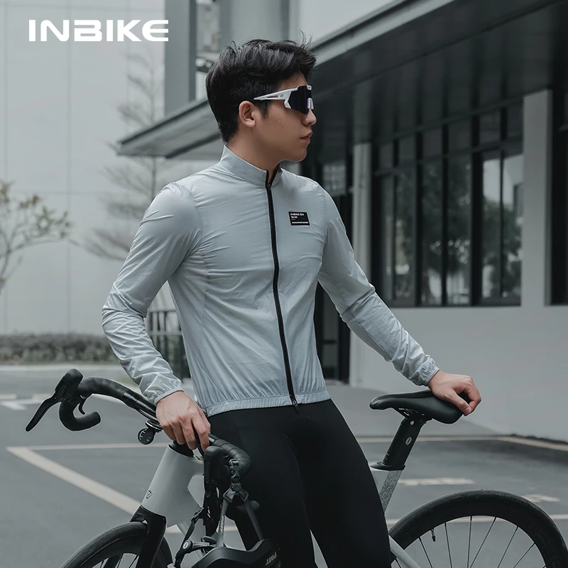 INBIKE 秋冬季骑行服风衣外套男款 防风防泼水山地公路自行车子川