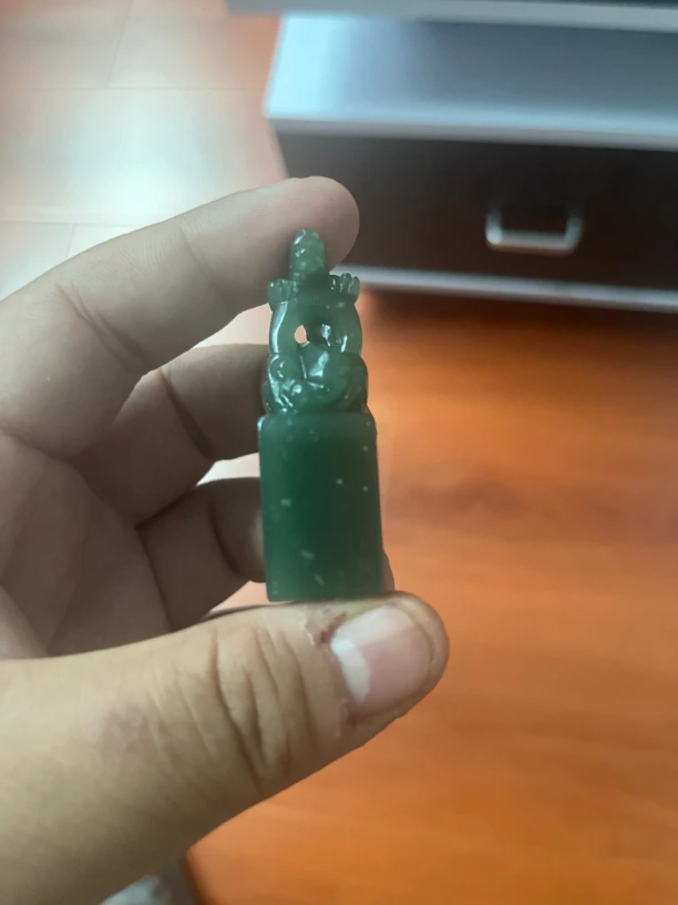 西安绿印章倔性料篆刻用章