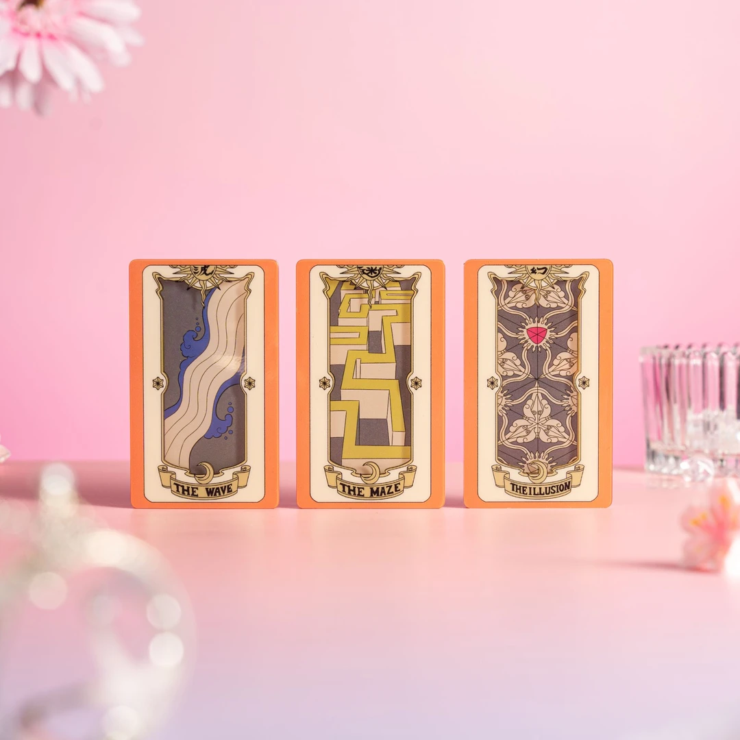 【拆库洛牌得福福！非人脸+1隐藏+2】库洛牌特典福福亚克力方砖