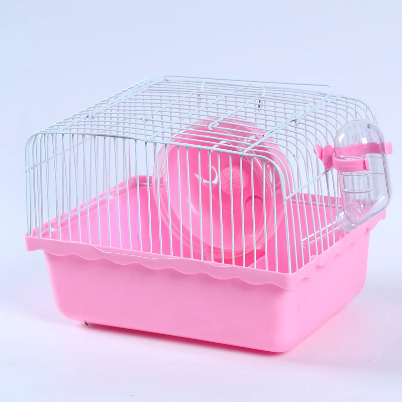 新款小仓鼠豪华双层别墅笼田园笼仓鼠金丝基础笼城堡观赏笼