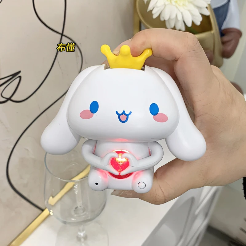 会说话的比心玉桂狗玩具长按可录音的比心玉桂狗情人节送女友礼物